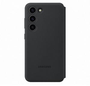 Samsung S23 Smart View Wallet Case, Black, EF-ZS911CBEGWW
