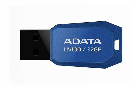 Adata USB 2.0 Flash Drive UV100 - 32GB (Blue)