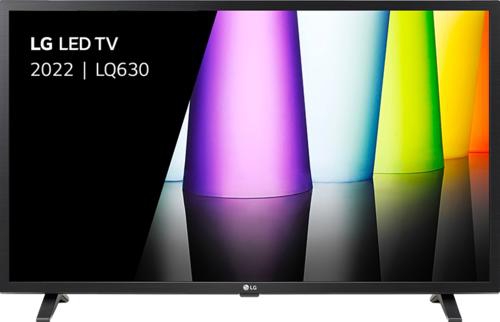 LG 32 Inch HD Smart TV WebOS ThinQ AI, Black
