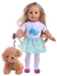 American Girl Doll Pet Puppy Doll Play Figure 18 inch