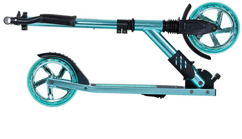 Spartan - Extreme 180mm Folding Scooter - Mint Blue- Babystore.ae