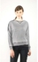 Ravin Rounded Collar Sweatshirt - Heather Grey