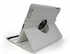 Leather 360 Degree Rotating Case Cover Stand With Wake Sleep For Apple iPad White