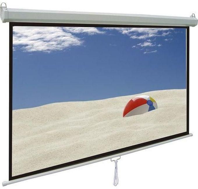 Windon شاشة عرض حائطى أو سقفى مقاس 213 سم × 213 سم