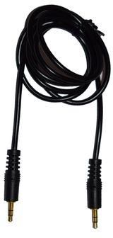 Generic Auxiliary Audio Cable 3.5mm AUX for Home Office & Car Stereo - Black