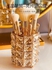 1PC Diamond Nail Brush Holder, Gold Color Makeup Storage Bag