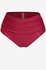 Plus Size Ruffled Overlay Floral High Waist Tankini Swimsuit - 5x
