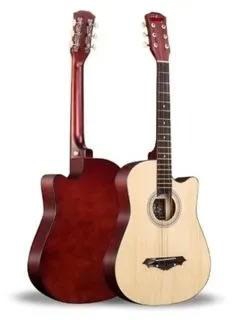 Acoustic Box Guitar - 38" - Beige
