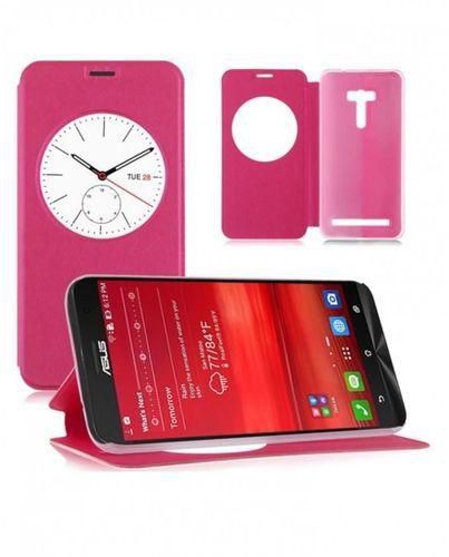 Speeed S-View Cover for Asus Zenfone 2 Laser - Pink