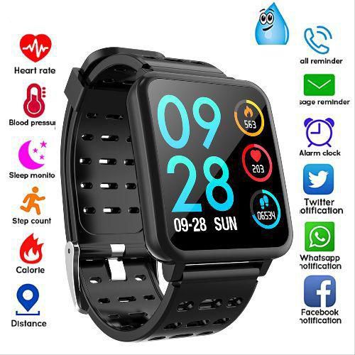 2019 Smart Watch Blood Pressure Fitness Tracker Heart Rate Monitor Smart Band Sport For Android IOS Iphone