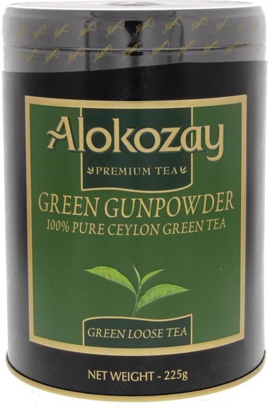Alokozay Green Gunpowder Loose Tea 225 Gm
