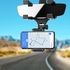 حامل موبايل عالمي قابل للتوسيع دوار بزاوية 360 درجة يثبت على مراة الرؤية الخلفية للسيارة يناسب معظم اجهزة الموبايل من مويوي