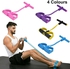 4 Tubes Resistance Bands Fitness Elastic Sit Up Pull Rope Exerciser