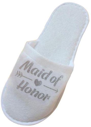 Generic Bride Wedding Party Slippers Maid Of Honor SPA Slippers