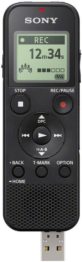 Sony Icd Mono Digital Voice Recorder With Built In Usb Voice Recorder, Black, Px370 - Mono Recorder