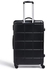 New Legion Hardside 3 Piece Luggage Trolley Set Black