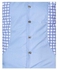 Reus Men’s Designed Long Sleeve Shirt - Blue