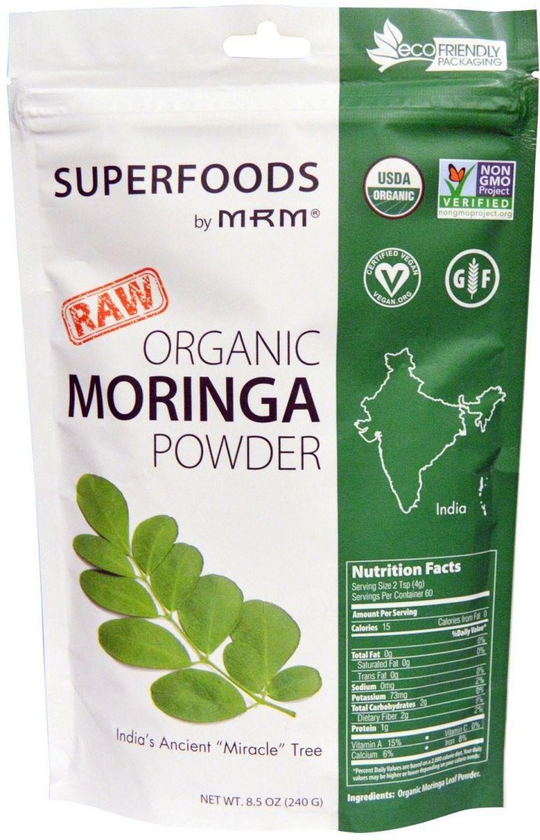 Mrm, Organic Moringa Powder, 8.5 Oz (240 G)