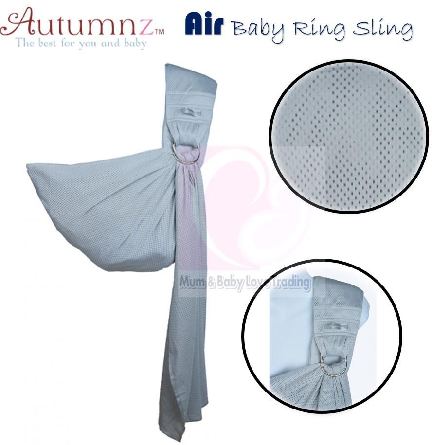 Autumnz Baby Air Ring Sling (for Baby Around 3.5kg to 15kg) (Grey)
