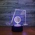 Creative 3D USB GOLF Table Lamp Baby Sleep Nightlight Planet Abstract Led Visual Colorful Light Fixture Best Gift