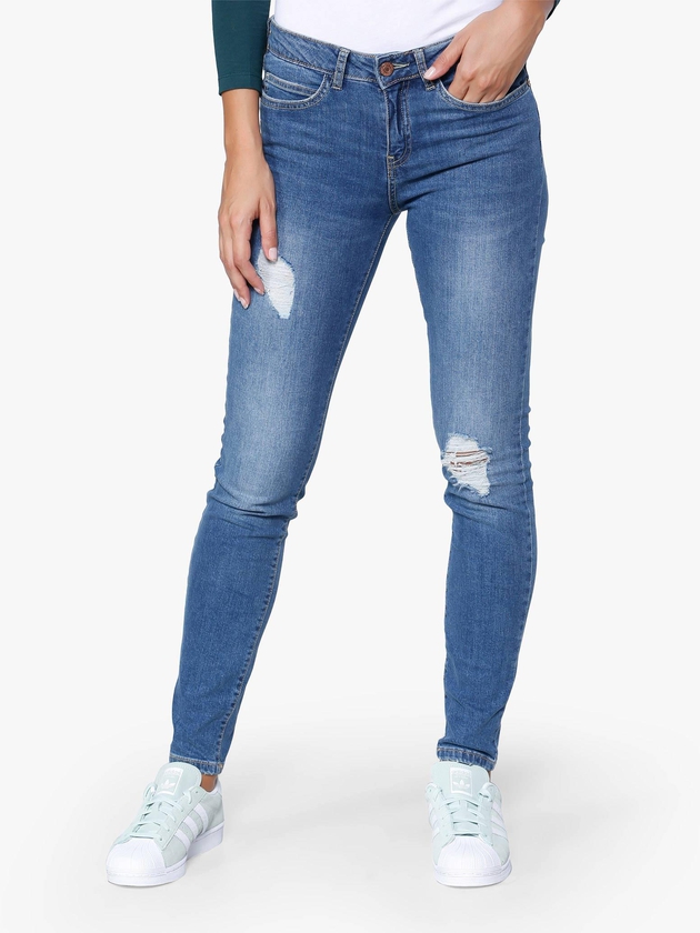 Lucy Distressed Skinny Jeans