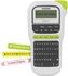 Brother P-touch, PT-H110, Easy Portable Label Maker, Lightweight, Qwerty Keyboard, One-Touch Keys, White