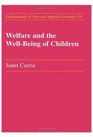 Welfare and the Well-Being of Paperback