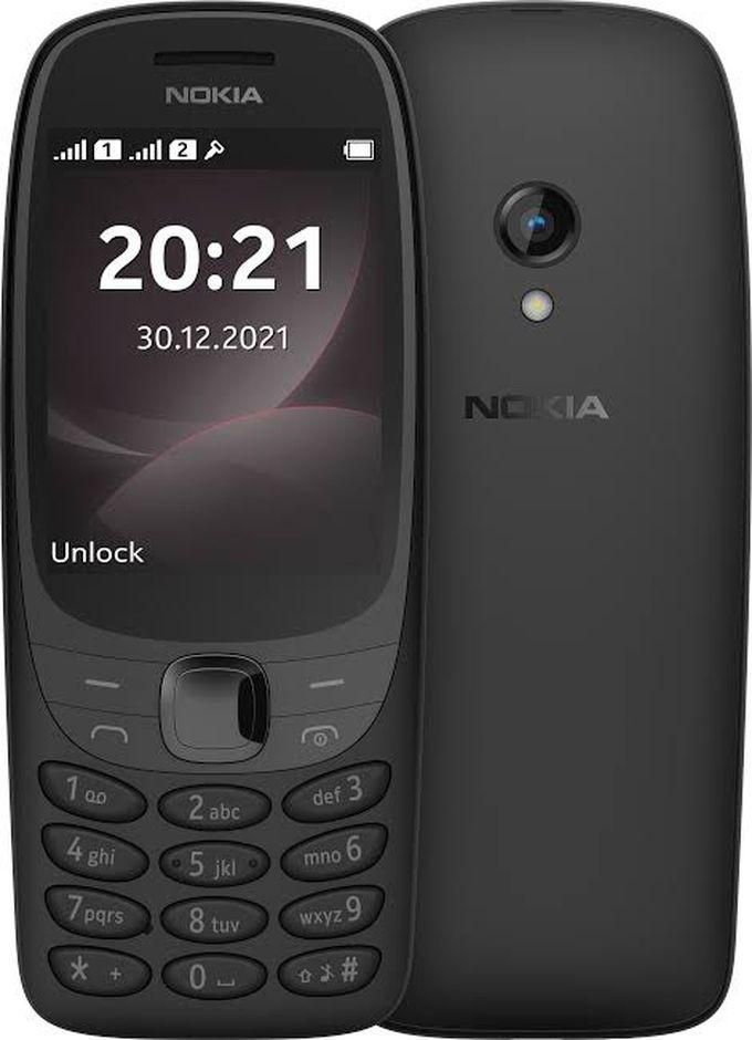 Nokia 6310 Classic Design, Wireless FM Feature Phone - Black
