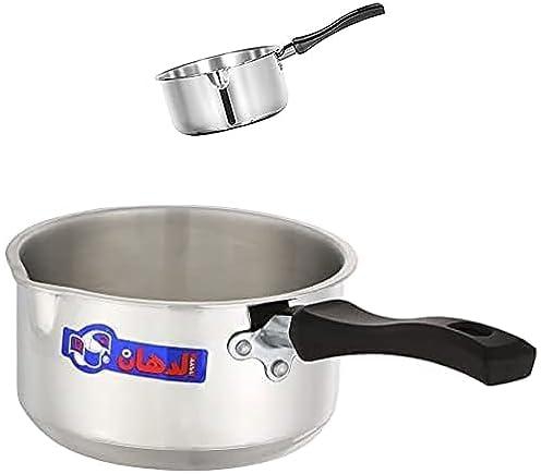 Eldahan sauce pan with bakelite handle - 16 cm + Eldahan sauce pan with bakelite handle - 14 cm