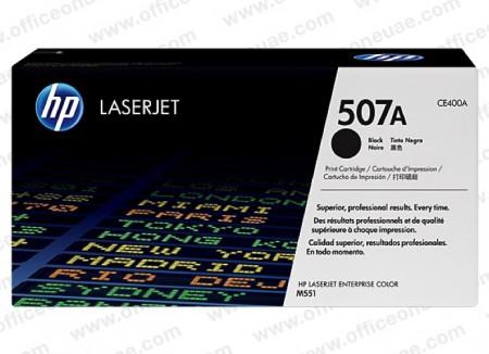 HP 507A Black Toner Cartridge - CE400A