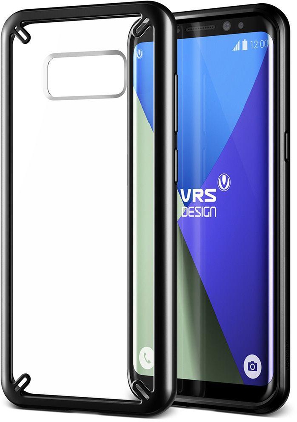 VRS Design Samsung Galaxy S8 PLUS Crystal Mixx cover / case - Black [Crystal Mix]