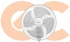 TORNADO Wall Fan 16 Inch With 4 Plastic Blades and Remote Control In White Color EPS-16RW - EHAB Center Home Appliances