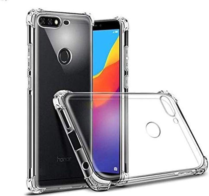 Ten Tech Transparent Cover With Anti-shock Corners Made Of Heat-resistant Polyurethane For Huawei Y7 2018 – Transparent