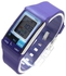 Casio Ladies Women And Girl Watch Poptone Multi Function Digital Purple Resin Band Watch [LDF-52-6A]