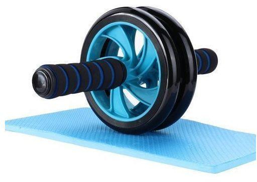 AB Double Wheel Fitnes Abs Roller With FREE Mat