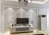 Whiterosy wallpapers Adore Decor Luxury Glittering Silver Wallpaper - 5.3 SQM