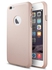 Spigen Apple iPhone 6 (4.7 inch) Leather Fit Case / Cover [Soft Pink]