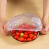 عرض طه أكياس لتغطية الطعام داخل الثلاجة وخارجها ١٠٠ قطعة لون شفاف