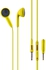 ColorBlock Button in-ear headset - yellow