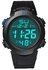 Duoya Fashion Waterproof Men's Boy LCD Digital Stopwatch Date Rubber Sport Wrist Watch