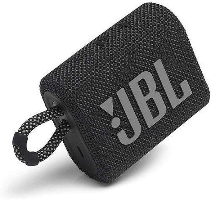 Jbl GO 3: Portable Bluetooth Speaker - Black