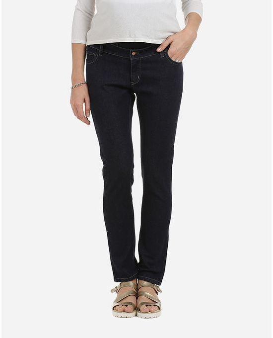 Angelique Removable Band Jeans - Navy Blue