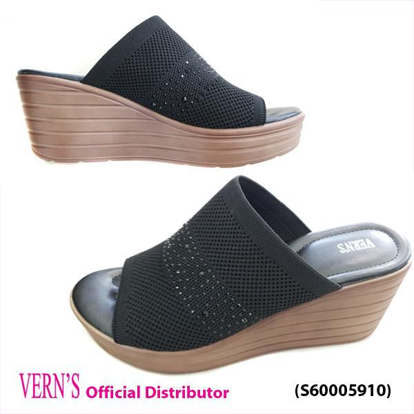 Vern's Dinner Wedges Sandal S60005910 - 7 Sizes (3 Colors)
