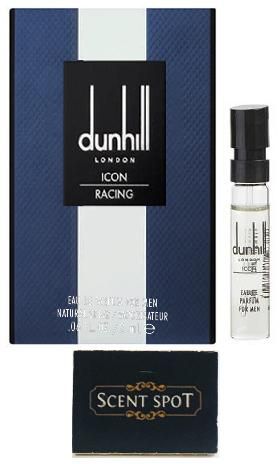 Alfred Dunhill Icon Racing Blue (Vial / Sample) 2ml EDP Spray (Men)