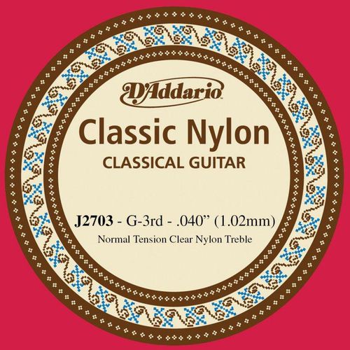 D'Addario 3RD  Classical Guitar String , Normal Tension