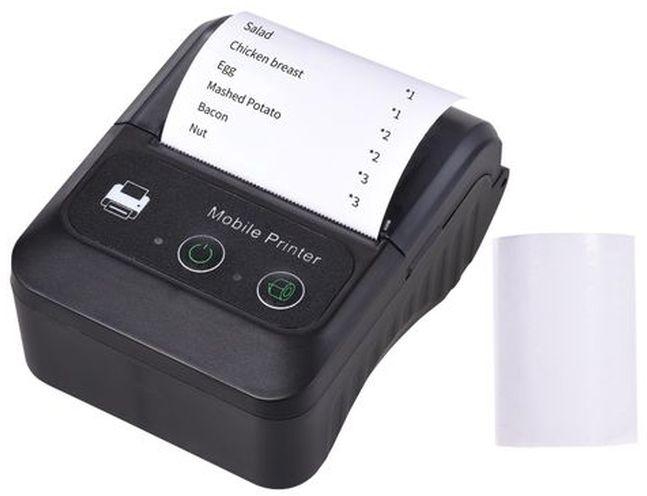 Mini Thermal Printer Wireless Bluetooth Printer 58mm Paper