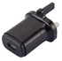 Travel 3-Pin Charger - Black