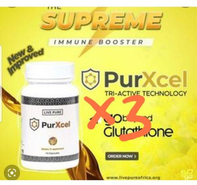 Live Pure Purxcel Immune Booster Supplement Pack Of 3