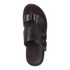Get SYR Leather Slipper for Men - Dark Brown with best offers | Raneen.com