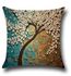 Floral Printed Cushion Cover Multicolour 45x45centimeter